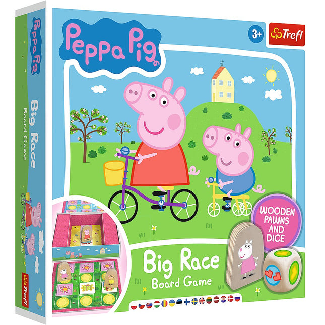 Trefl Peppa Pig žaidimas Didelės lenktynės