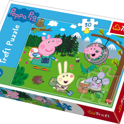 Trefl Peppa kiaulytės dėlionė, 30 vnt