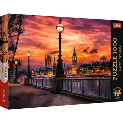 Trefl Premium Plus dėlionė Big Benas, Londonas, 1000 detalių