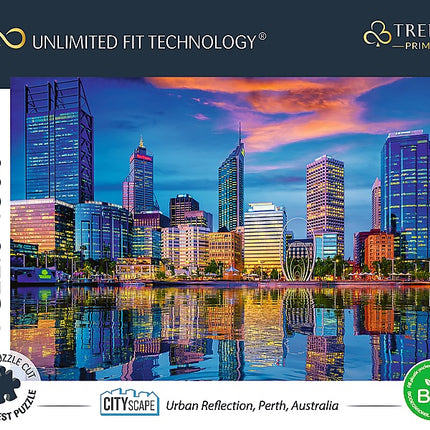 Trefl Prime dėlionė „Miesto peizažas Australija“, 1500 detalių