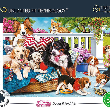 Trefl Prime dėlionė „Cuteness Overload Dogs“, 1000 detalių