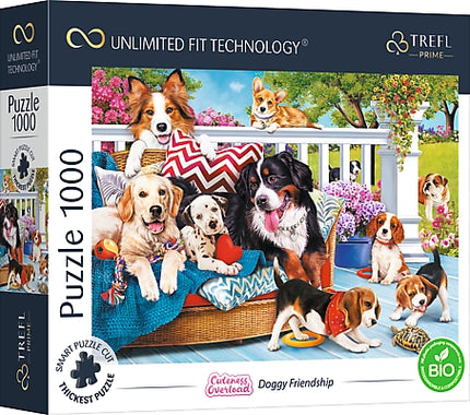 Trefl Prime dėlionė „Cuteness Overload Dogs“, 1000 detalių