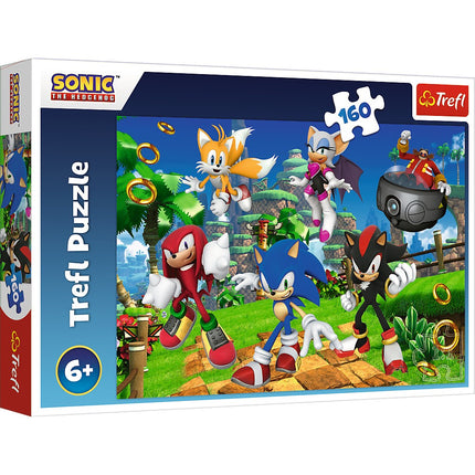 Trefl Sonic dėlionė, 160 detalių