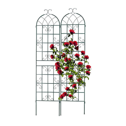 Grotelės 220 cm, 2 vnt. žalios spalvos