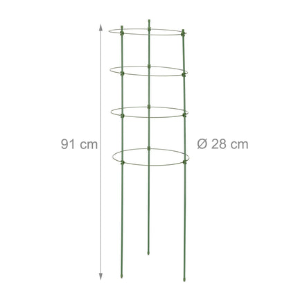 Grotelių rinkinys, 4 vnt., 91 cm
