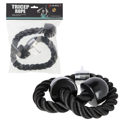 Tricepso virvės priedas, tvirtas, 27 colių