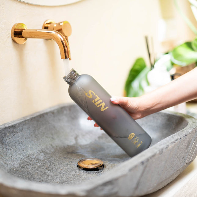Tritano vandens buteliukas, pilkas, 600 ml