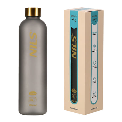 Tritano vandens buteliukas, pilkas, 600 ml