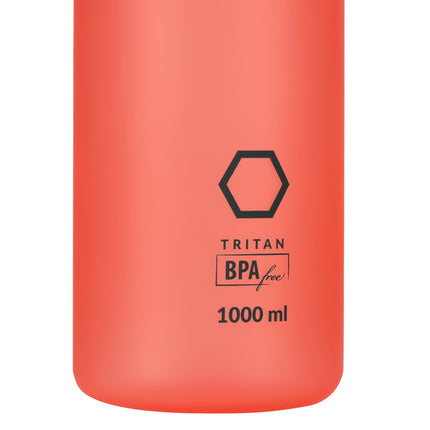 Tritano vandens buteliukas, raudonas, 600 ml