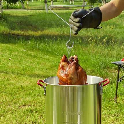 Turkey Deep Fryer Set, 30-Qt, 54,000 BTU Propane