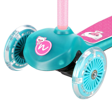 Turkio spalvos paspirtukas, lengvas, sulankstomas