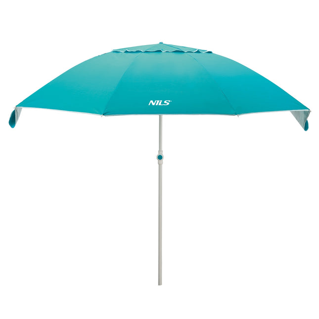 Turkio spalvos XL paplūdimio skėtis, 220 cm