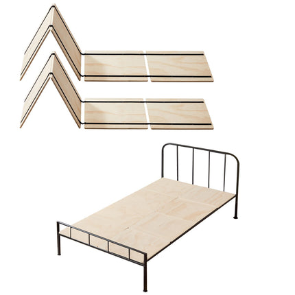 Twin Bunkie Board – 10mm Foldable Wooden Slats, 8pc