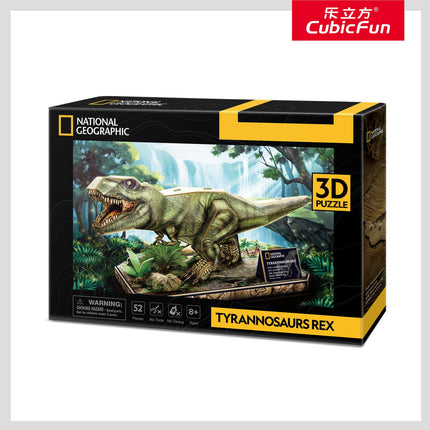Tyrannosaurus Rex 3D dėlionė, „National Geographic“ leidimas