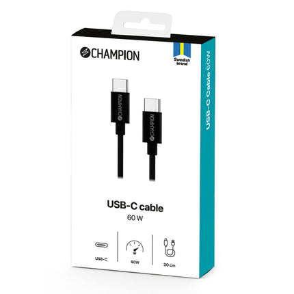 USB-C Cable 30cm Black