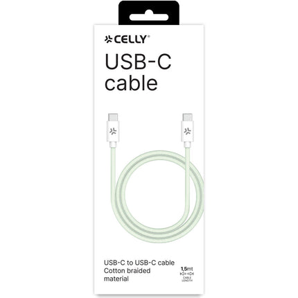 USB-C - USB-C cable 60W 1.5 m Green