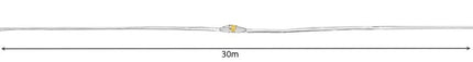 Kalėdinės USB lemputės - laidai 300 LED šiltai balta