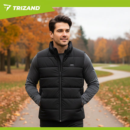 USB Heated Vest, 11 Zones, Unisex XL, 3 Heat Levels