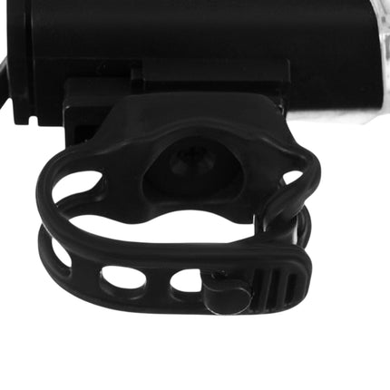 USB LED dviračio žibintas + galinis žibintas
