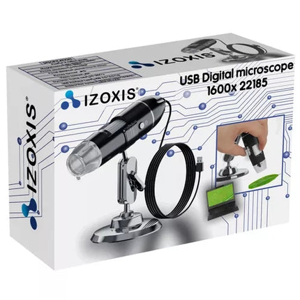 USB skaitmeninis mikroskopas 1600x 23762