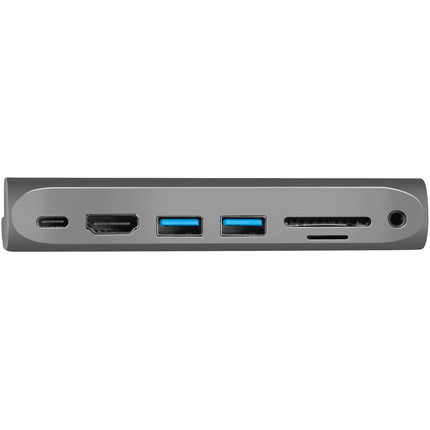 USB docking station iPad 7-port USB3.2 Alu