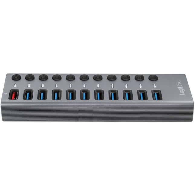USB hub 10+1 port with separate On/Off buttons USB 3.2 Gen 1