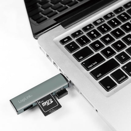 USB hub (USB 3.2 Gen2) Memory card reader/USB-A
