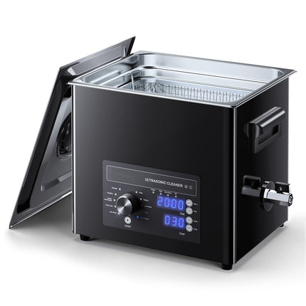 Ultrasonic Cleaner 10L, Stainless Steel, 40kHz Knob Control