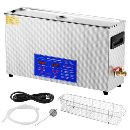 Ultrasonic Gun Cleaner 10L, 40kHz, Timer, Heater