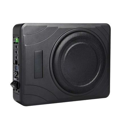 Underseat Car Subwoofer 8 Inch 300W, Built-In Amp