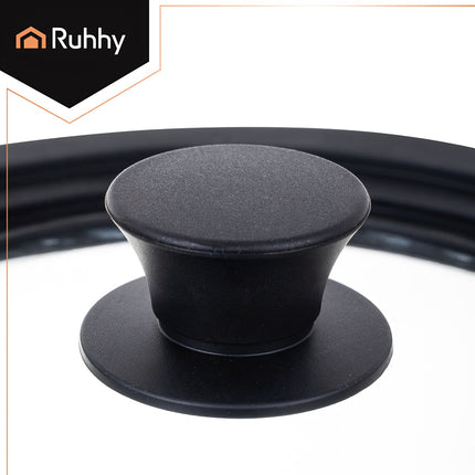 Universal 3-in-1 Glass Lid with Silicone Rim, 24/26/28cm