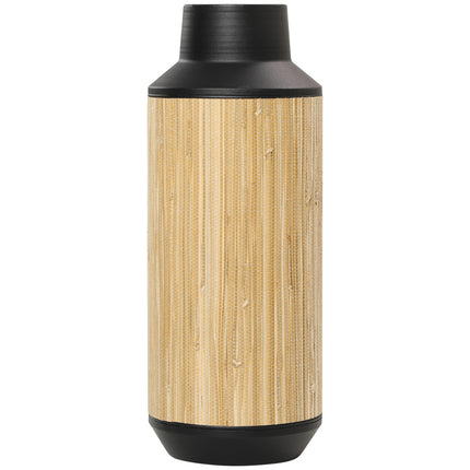 Flower vase in metal, non-slip, country style, 42 Cm