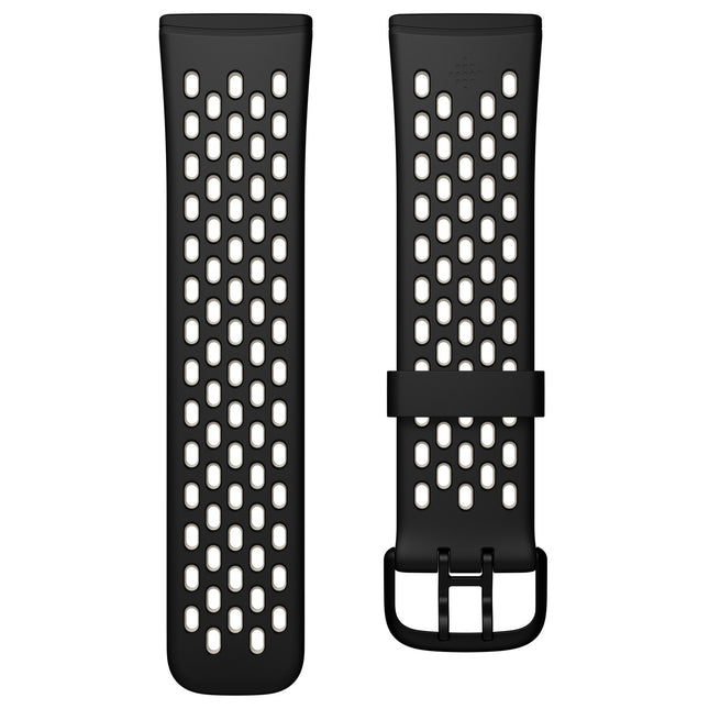 Versa 3/4,Sense/2 Sport Band Black/L.White L