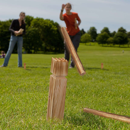 Viking Kubb medinis žaidimų rinkinys