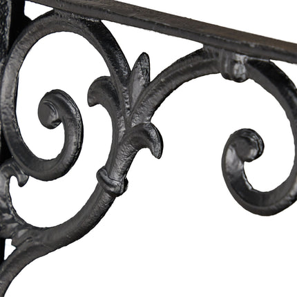 Vintage Cast Iron Shelf Brackets, Set of 4