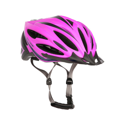 Violetinės-mėlynos spalvos M dydžio šalmas, 53-58 cm