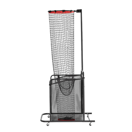 Volleyball Setter Training Net, Adjustable Height, Wheels