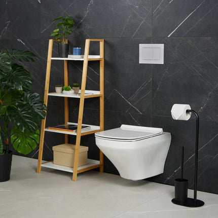 WC komplektas su 2 keičiamomis šepečio galvutėmis