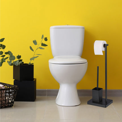 WC komplektas su 2 keičiamomis šepečio galvutėmis