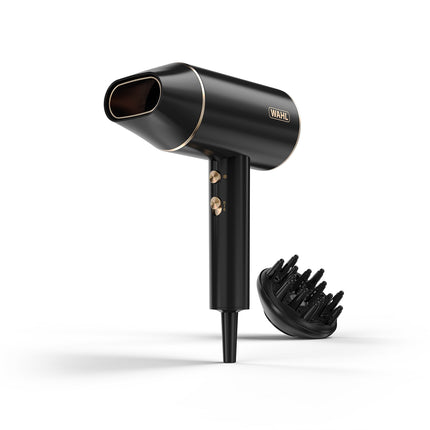 Wahl Ionic Flow plaukų džiovintuvas 2100 W su šalto oro funkcija, juodas