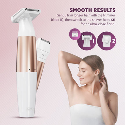 Wahl Trim & Shave bikinio srities kirpimo mašinėlė jautrioms vietoms