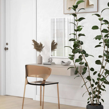 Sieninis veidrodis 50x70 cm, MDF rėmas, lengvai montuojamas