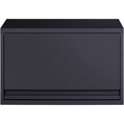 Wall-Mounted Metal Storage Cabinet, Adjustable Shelf, Lock