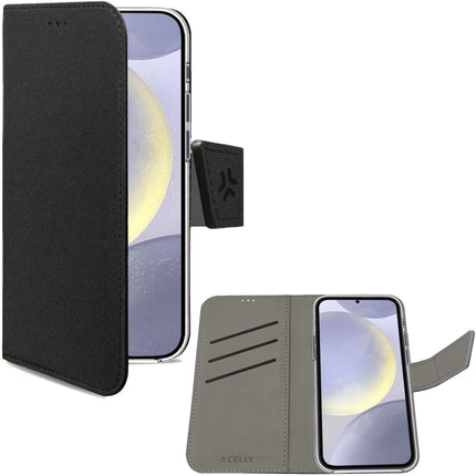 Wally Wallet Case Galaxy S24+ 5G Black
