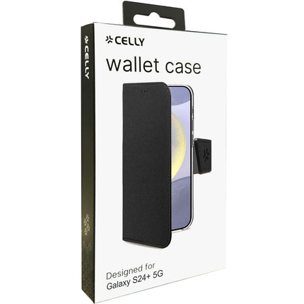 Wally Wallet Case Galaxy S24+ 5G Black