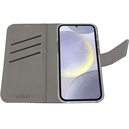 Wally Wallet Case Galaxy S24+ 5G Black