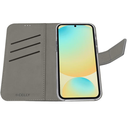 Wally Wallet Case Galaxy S24 FE Black