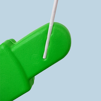 Įspėjamoji figūrėlė vaikams su raudona vėliava