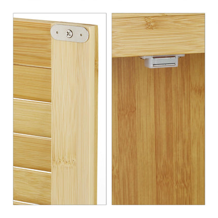 Washing machine cabinet LAMELL bamboo