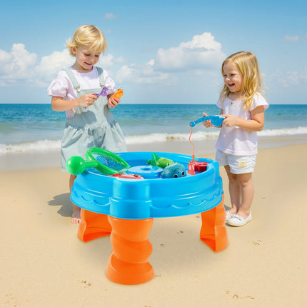Water Table for Toddlers, Fishing Game Set, 9-Piece